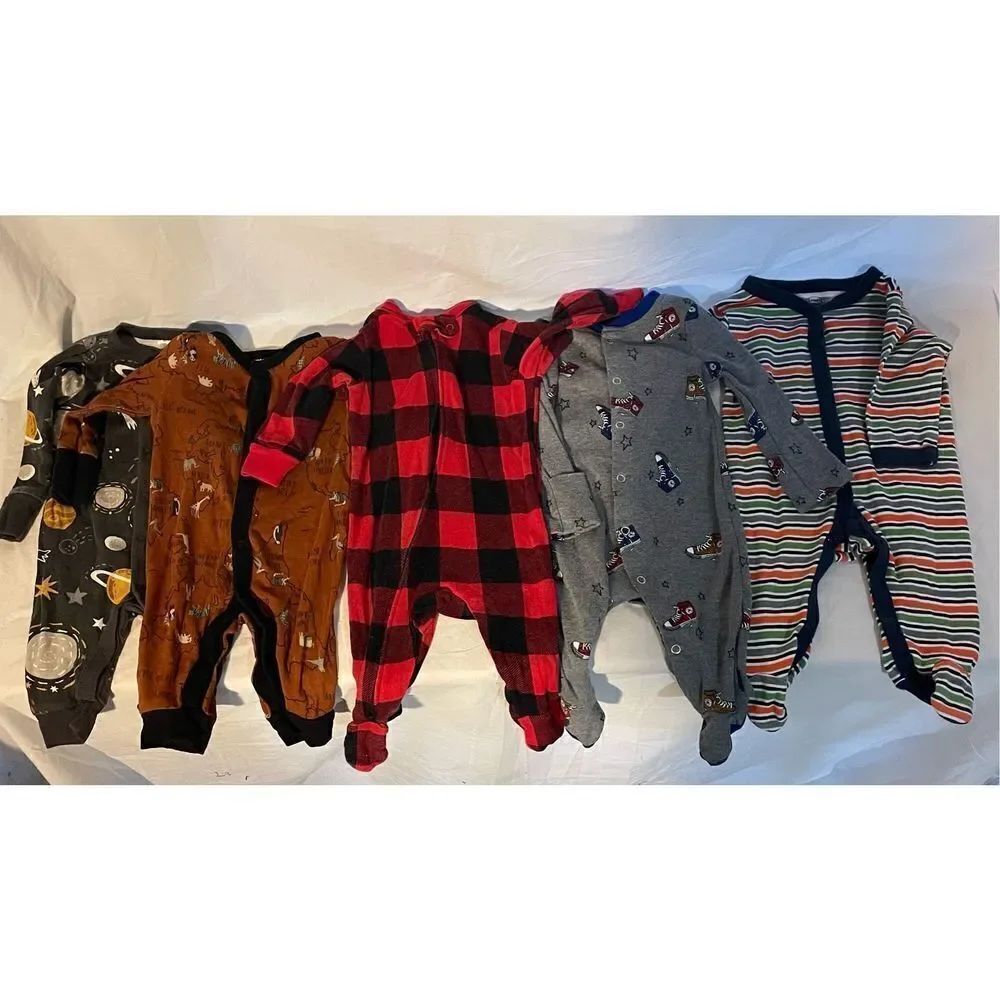 5 long baby body suits